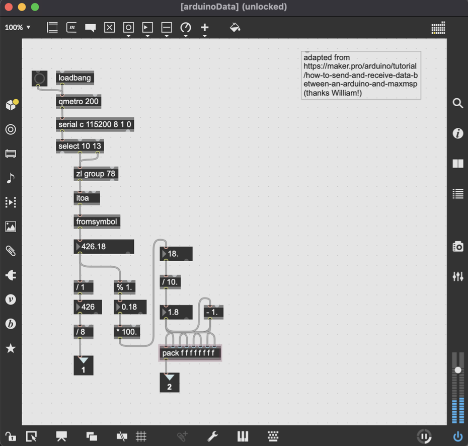 Arduino Subpatch