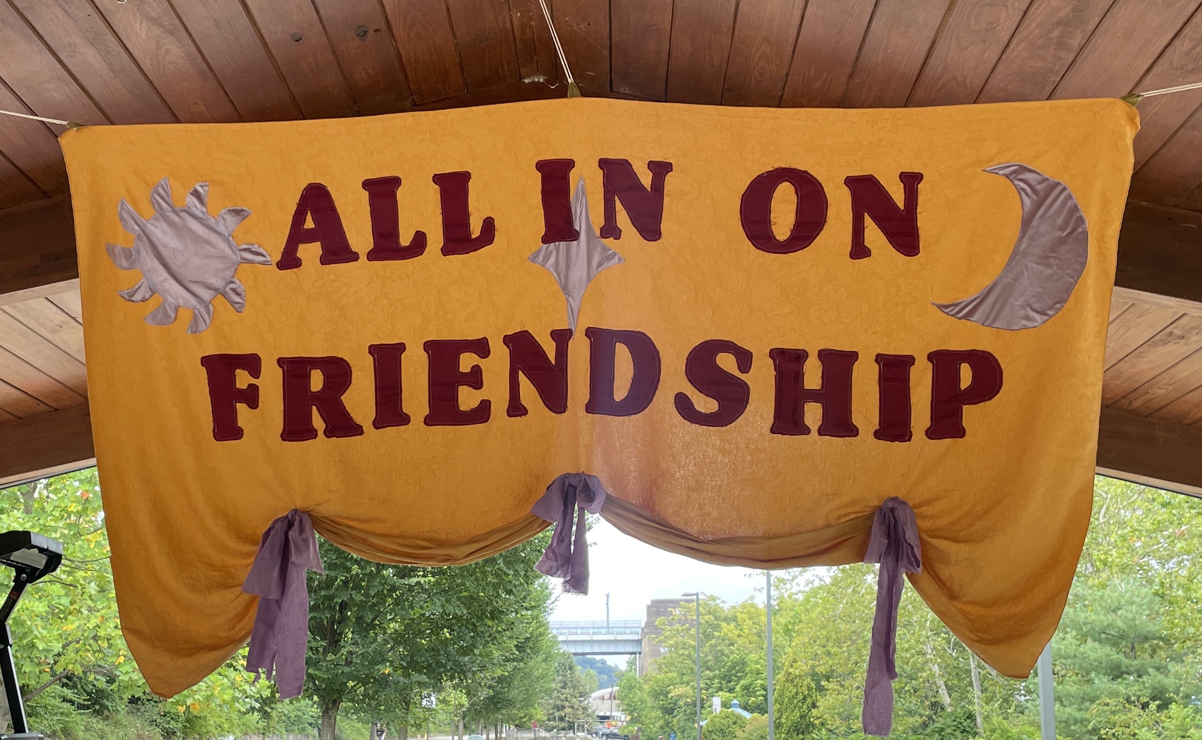 fabric banner